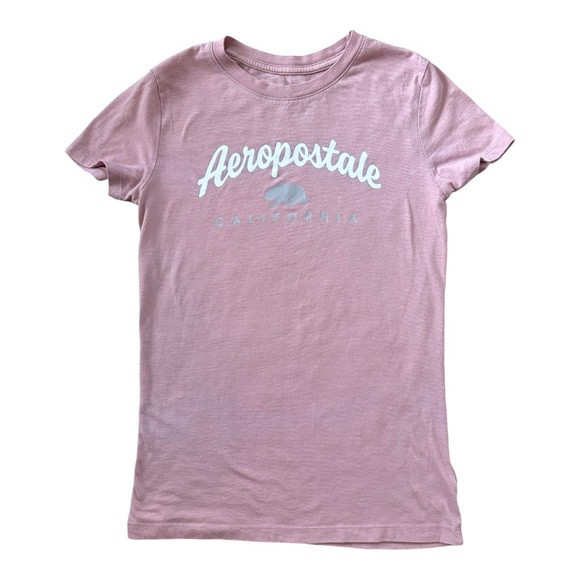 Bundle of Two Classic Crew Aeropostale Tees Size Large and Medium - Picture 4 of 5